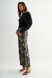 Mica High-rise Wide Jogger Camouflage