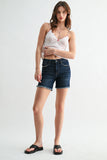 Mica Frayed Hem Shorts