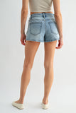 High Rise Embellished Shorts