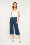 Mica Super High Cropped Wide Capri