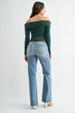 Mica High Rise Wide distressed