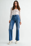 High-rise Wide Leg
