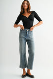 Mica High-rise Wide-leg Cropped Embellished