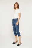 Mica High Rise Skinny Capri - tummy tuck