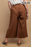Frayed Wide Pants