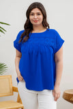 EYELET LACE TOP