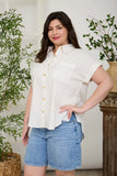 Striped Collar Top