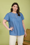 Chambray Top