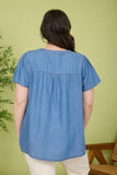 Chambray Top