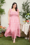 Tiered Midi Dress