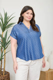 Chambray Top