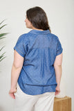 Chambray Top