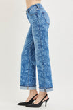 Risen Mid Rise Ankle Straight