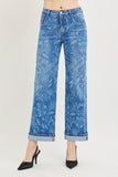 Risen Mid Rise Ankle Straight
