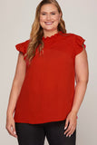Ruffle Sleeve Top