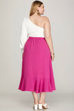 Wrap Midi Skirt