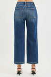 Risen Slouchy Crop Patch Pocket Jeans