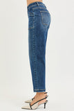 Risen Slouchy Crop Patch Pocket Jeans