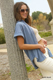 Waffle Knit Top