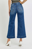 Risen High Rise-Ankle Wide Leg -Patch Front Pocket
