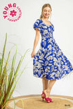 Floral Midi Dress