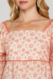 Floral Tiered Top *FINAL SALE*
