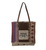 VINTAGE JOURNEYS TOTE BAG