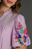 EMBROIDERED TOP