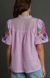 EMBROIDERED TOP