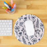 Pressed Floral Mousepad
