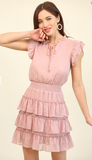 RUFFLE DRESS