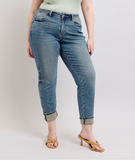 Judy Blue Mid-rise Vintage Wash Cuff