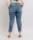 Judy Blue Mid-rise Vintage Wash Cuff