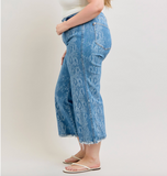 Judy Blue High Waist Ankle Wide