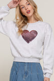 HEART SWEATSHIRT