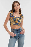 Floral Crop Top