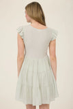 Tiered Mini Dress