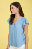 Chambray Top