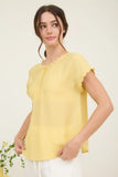 Lace Trim Blouse