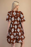 Tiered Mini Dress