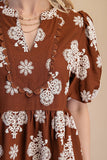 Tiered Mini Dress