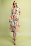 Floral Midi Dress