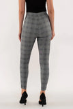 PLAID SKINNY PANTS