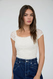 Lace Knit Top