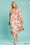 MULTI PATTERN DRESS