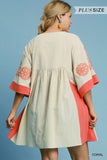 Bohemian Embroidered Dress