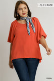 Bubble Sleeve Top