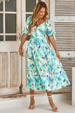 Floral Ruffle Dress