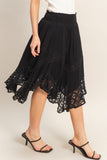 Lace Trim Skirt