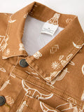 Girls Western Denim Jacket